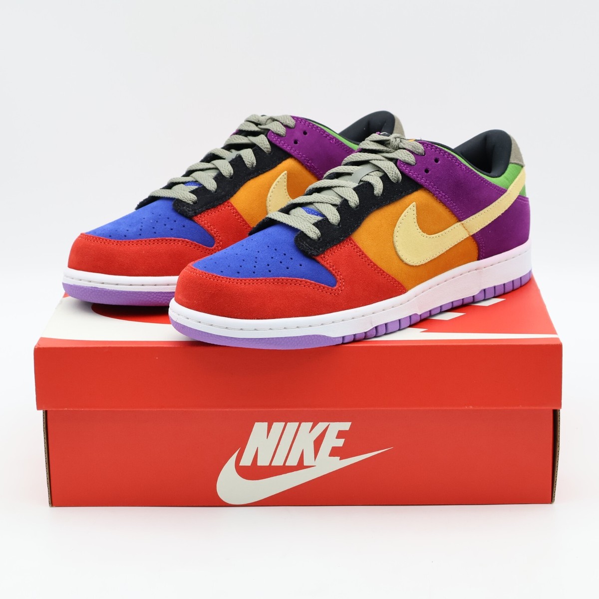 スニーカー Nike Dunk Low Viotech CT5050-500 CT5050-500 Nike Dunk Low SP Viotech Crazy Rainbow Red Orange
