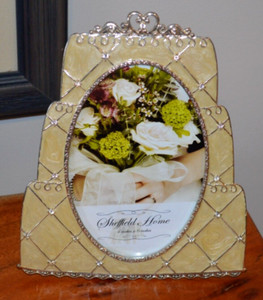 Wedding Sheffield Home Jeweled Collection Photo Picture Frame 4 x 6