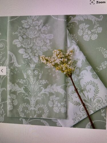 Set biancheria da letto verde Josette Laura Ashley copripiumone/cuscino set doppia - Foto 10 di 24