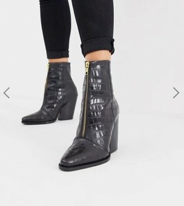 asos croc boots