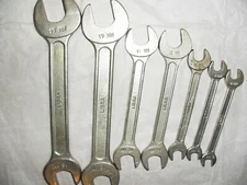 LIBRA SPANNERS: VINTAGE TOOL KIT SPANNERS SIZES;19x18 &15x14 & 11x10 & 8x9 INDIA