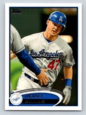 2012 Topps #486 Jerry Sands Los Angeles Dodgers