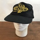 One Feather Fly & Tackle Shop Black Polyester Foam Snapback Trucker Cap CH32