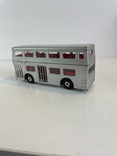 Lesney MATCHBOX SUPER KINGS K-15 The Londoner Souvenir Silver Jubilee Bus - Picture 9 of 16