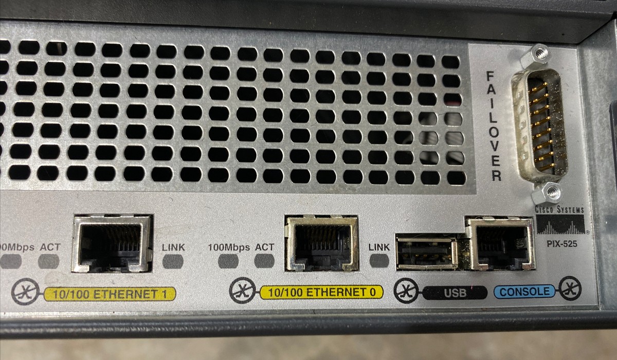 Pix 525 Cisco Secure Firewall Securit Appliance 68-1098-02 3