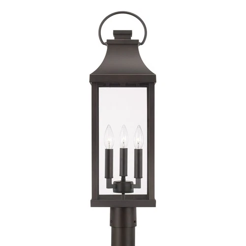 Capital Lighting 946432 Bradford 3 Light 27" Tall Outdoor Single - Picture 5 of 12