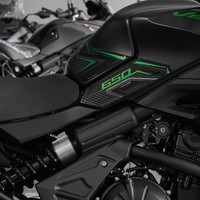 Aufkleber FüR Motorrad Kompatibel Kawasaki Versys 650 2022-2026 Grun Tank Side