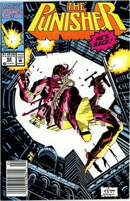 Punisher #62 1992 Marvel Comics NM- Comic Book Newsstand
