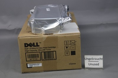 Dell NF556 3110cn/3115cn High Capacity Yellow Toner Rev A00 Unused OVP