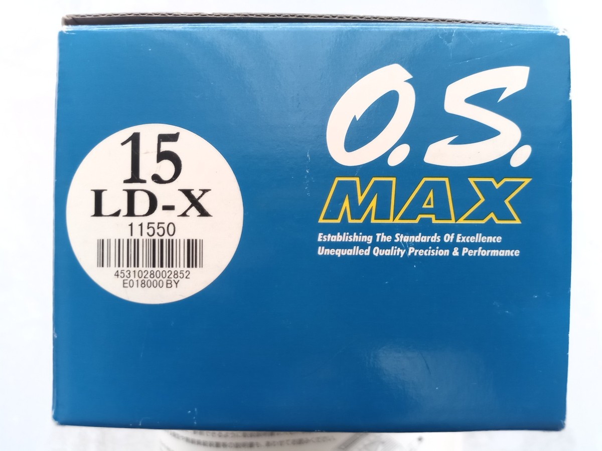 O.S. MAX 15LD-X Engine OS #11550 2-Stroke Glow Engine NEW | eBay