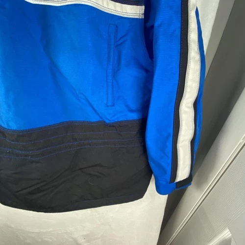Phenix Ski Jacket Mens Medium Blue Black Hooded Insulated Reflective EY58033 image 20