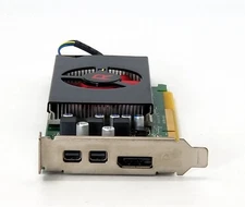 AMD Radeon RX 550 GPU Low Profile 4GB GDDR5 Dual MINI DPort & DPort P/N: 0R9J9P