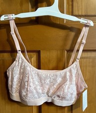 Auden Lace Bralette, Pink, Lot Of 2 Size Small, NWT Fits 34A, 34B, 36A, 32C