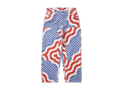 Supreme Flag Double Knee Painter Pant ''Multicolor''