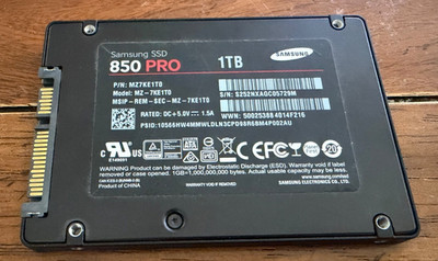 Samsung 850 Pro 1TB SSD MZ7KE1T0 MZ-7KE1T0