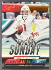 2024 Prestige Xtra Points Any Given Sunday - Kyler Murray Orange /50