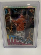 JACKSON HOLLIDAY RC IT CAME TO THE LEAGUE SSP — 2023 Bowman Chrome #CFL-9