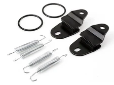 For Yamaha Banshee YFZ350 Motorcycle Exhaust Muffler Pipe Bracket Mounts Hangers