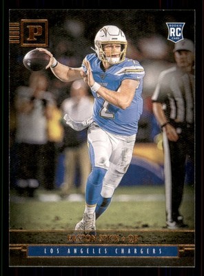 2019 Panini Chronicles Easton Stick #P16 RC Los Angeles Chargers