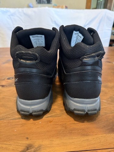 Stivali da lavoro uomo taglia 11W - Reebok da lavoro trailgrip punta in lega larghi neri - Foto 5 di 8