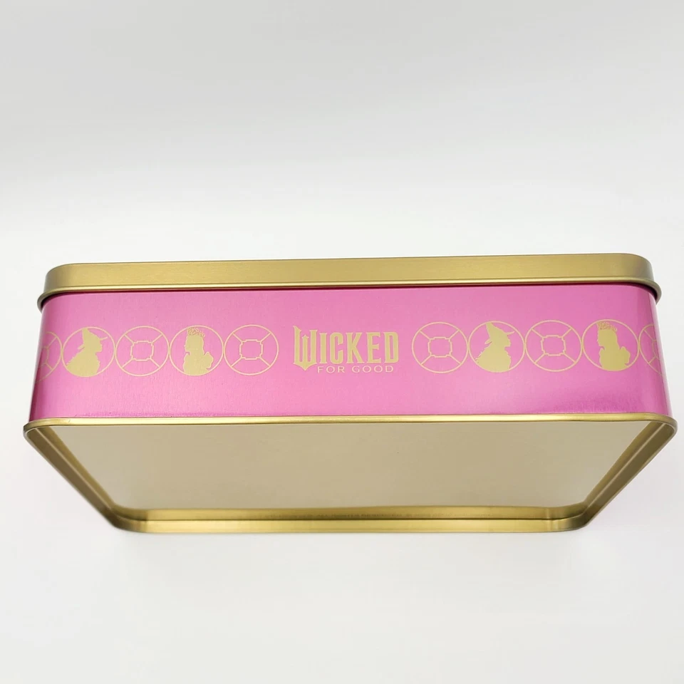 NEW Dunkin Donuts WICKED Munchkin Tin Glinda & Elphaba Pink & Green For Good - Image 3 of 3