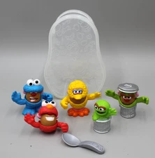 Playskool Friends Mr. Potato Head Sesame Street 3” Figures w/Box (no Elmo Feet)