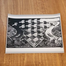 Pearl Jam Seattle 2018 EMEK poster mint Home Shows screen print MC Escher