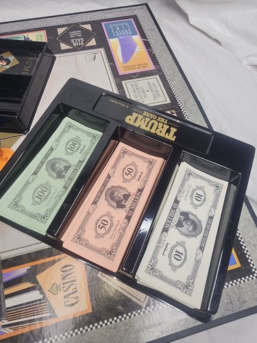 TRUMP il GIOCO 1989 gioco da tavolo vintage completo usato completo 100% - Foto 13 di 13