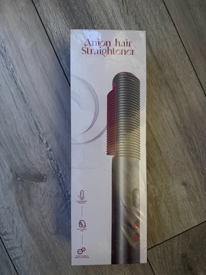 2 in 1 Haarglätter Bürste 9 Temp Einstellungen Ionic Fast Heat