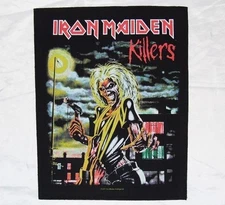 Iron Maiden Killers Large Back Patch Heavy Metal