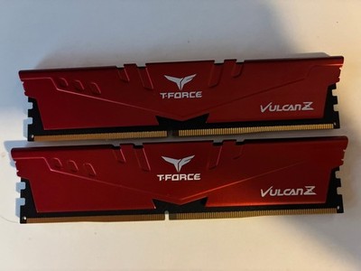 TeamGroup T-Force Vulcan Z 16GB (2x8GB) RAM DDR4 3200MHz (TLZRD48G3200HC16FBK)
