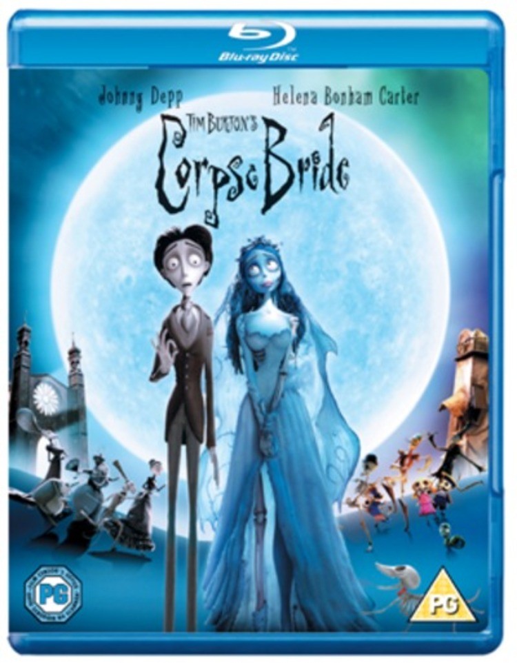 Tim Burton's Corpse Bride (Blu-ray) Albert Finney Christopher Lee Danny Elfman