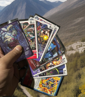 Digimon Card Game Playset Minomon, Veemon Various 4x Card Sets | eBay