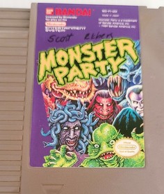 Monster Party (Nintendo Entertainment System) NES Cartridge Only 