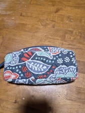 Vera Bradley Retired Nomadic Floral Small Cosmetic Case