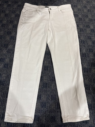 Ann Taylor Curvy Size 8 Brand New White Jeans