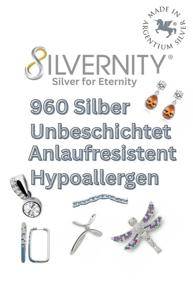 Massive Ketten aus 960er Argentium Silber