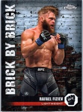 2024 Topps Chrome UFC #BYB-3 Rafael Fiziev Brick By Brick
