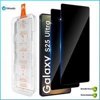 Sichtschutz Schutzfolie 2 StüCk 9H Anti-Spy Blasenfrei FüR Galaxy S25 Ultra