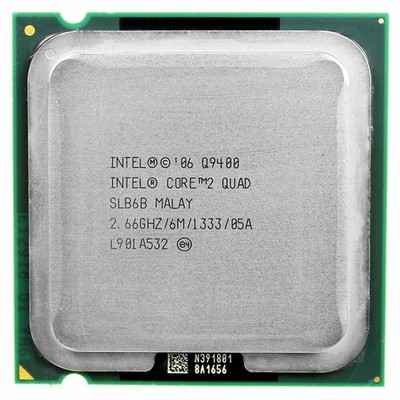 Core 2 Quad Q9400 CPU Processor 2.66Ghz/ 6M /1333GHz Socket Desktop CPU *yt