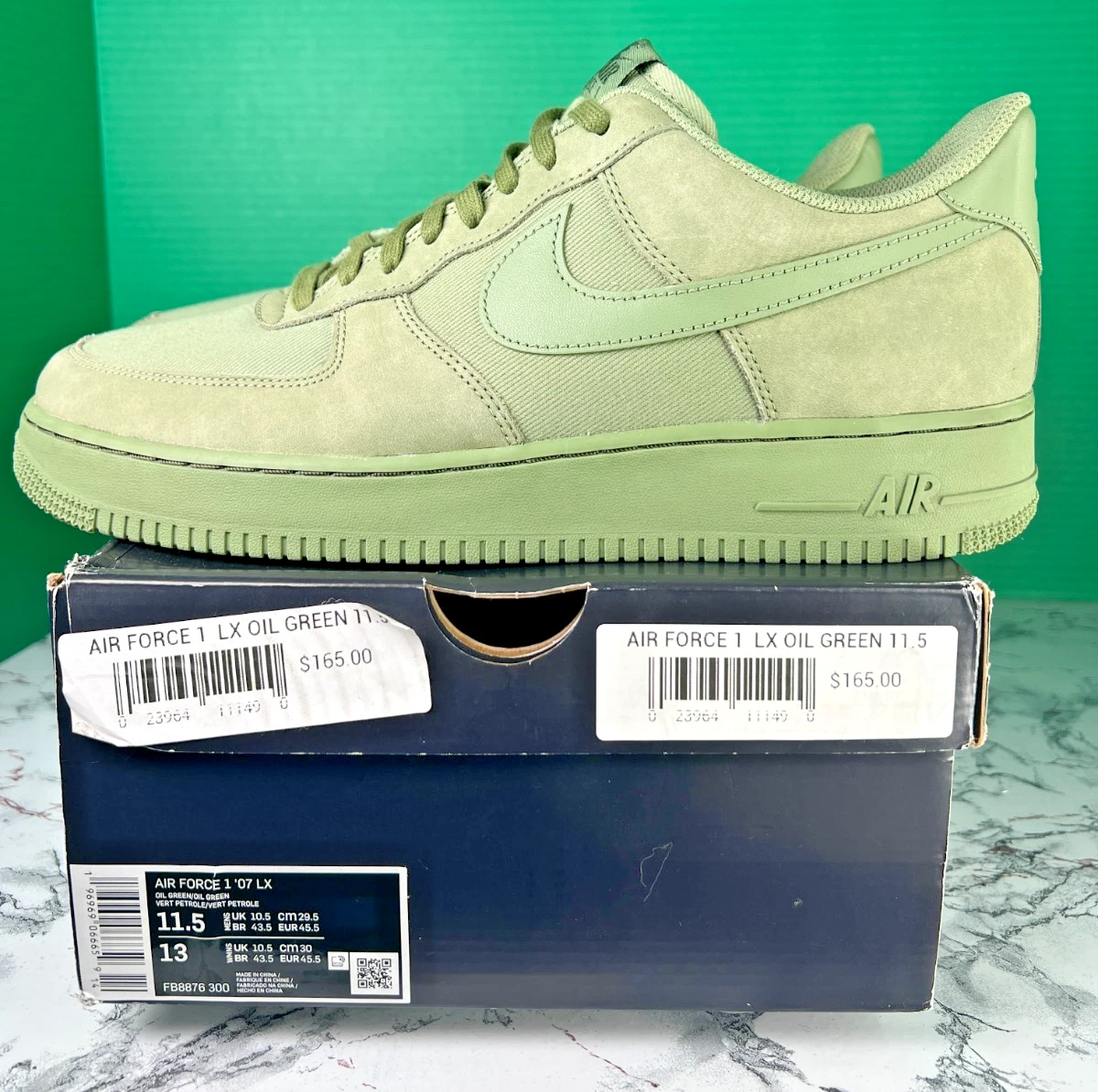 Las mejores ofertas en Nike Air Force 1 '07 LX Oil Green | eBay