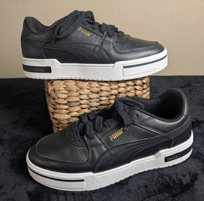 PUMA Ca Pro Classic Lace Up  Mens Black Sneakers Casual Shoes 38019002