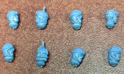 Heads Bit Lot x 8 - Warhammer 40k Kill Team Celestian Insidiants Sororitas Head