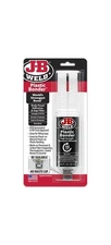 J-B Weld 50139 PLASTICBONDER Epoxy Adhesive, Black, Liquid, 0.85 oz Syringe