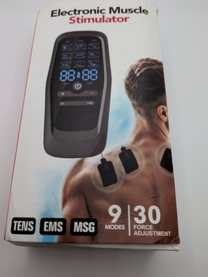 Dual Channel TENS Unit for Pain Relief Rechargeable Electronic Pluse Muscle S...