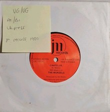 The Wurzels I Hate JR / I Love JR Vinyl Record 7" VG/VG JM1001 1980