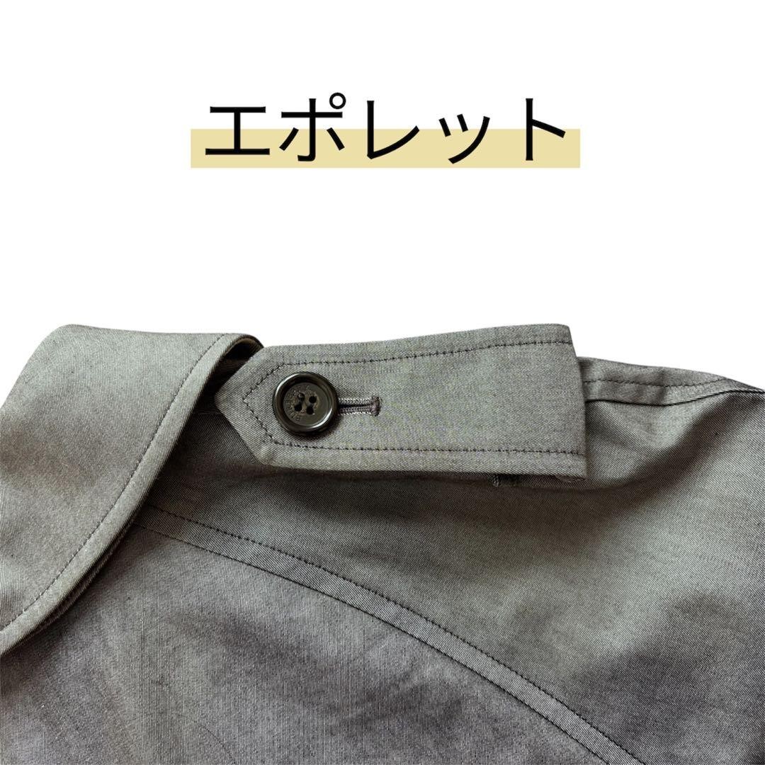 Burberry   London Trench Coat Nova Check M Gray Made in England thumbnail 6