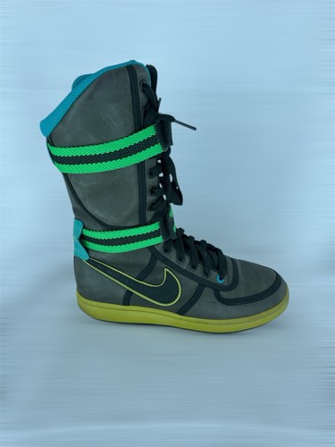 Vintage Nike Vandal Venti Hi High Tops Military Green US 7 UK 38 - Picture 2 of 7