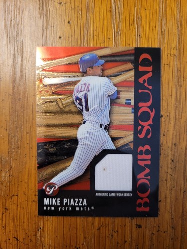 Mike Piazza Topps Pristine 2003 Bomb Squad Game Worn Jersey - Picture 1 of 2