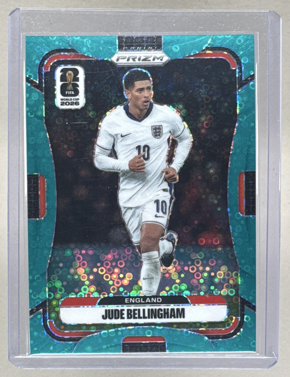 Jude Bellingham 2026 Panini Prizm World Cup #114 Teal Disco /149